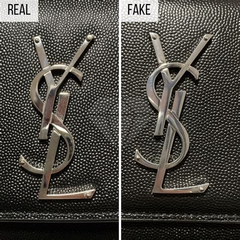 ysl fake python rock|real vs real ysl.